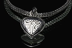 87. Geo 087 - Sterling Silver Pendant
