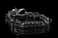04. Geo 004 - Sterling Silver Bracelet