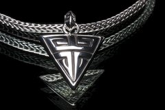 86. Geo 086 - Sterling Silver Pendant