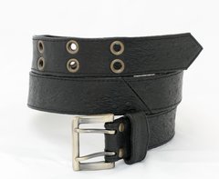 Ostrich Print - Leather Belt - 3A